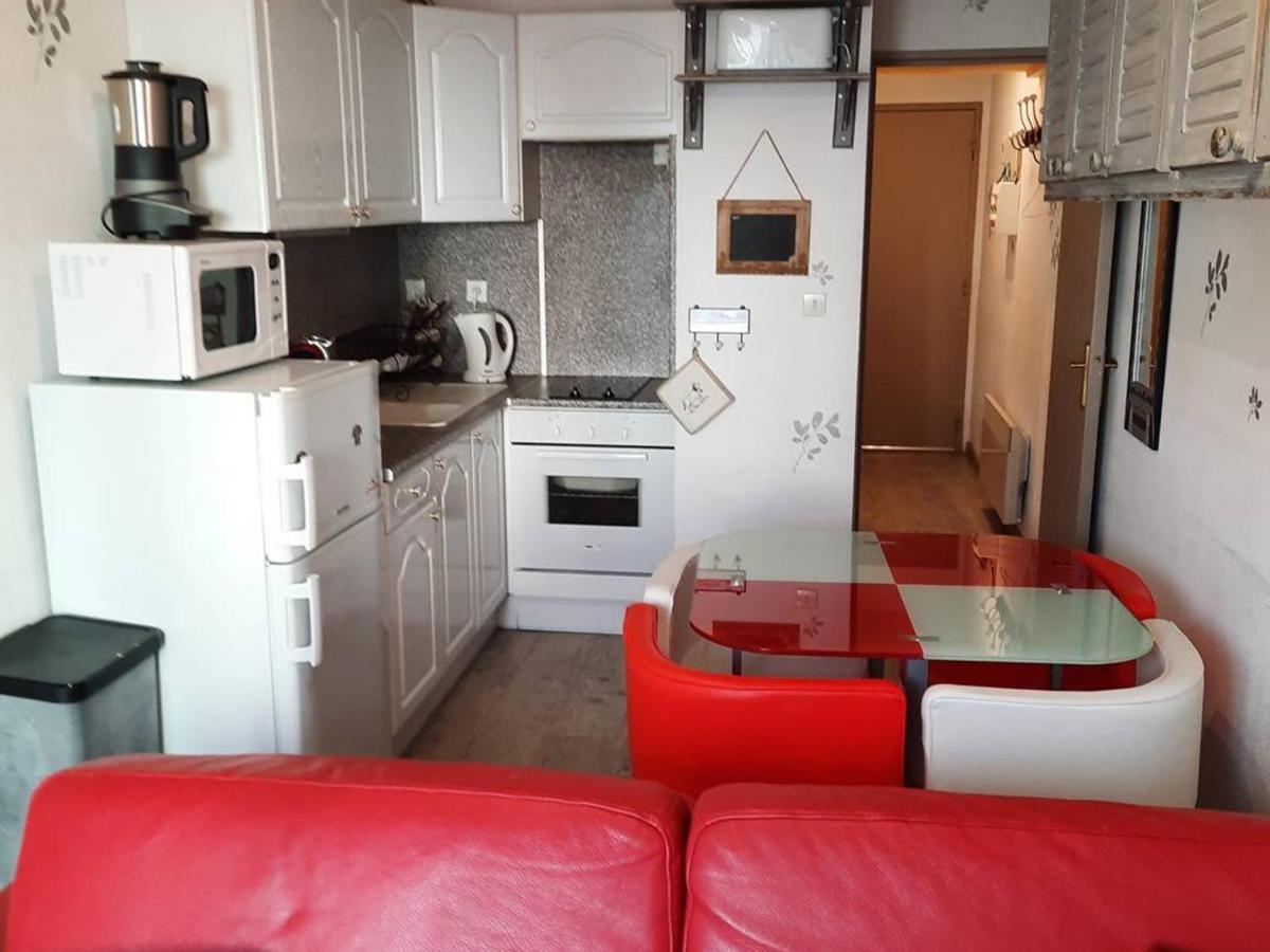 Studio Cabine Cozy Avec Terrasse, Parking, Et Casier A Ski - Ideal Famille De 4 A Bolquere - Fr-1-592-43 Экстерьер фото